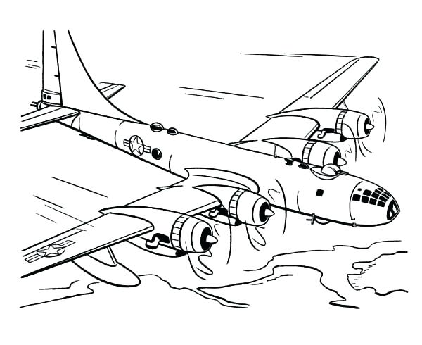 Us Military Aircraft Coloring Pages Fighter Plane Airplane Free 600x490 Us Military Aircraft Coloring Pages Fighter Plane Airplane Free