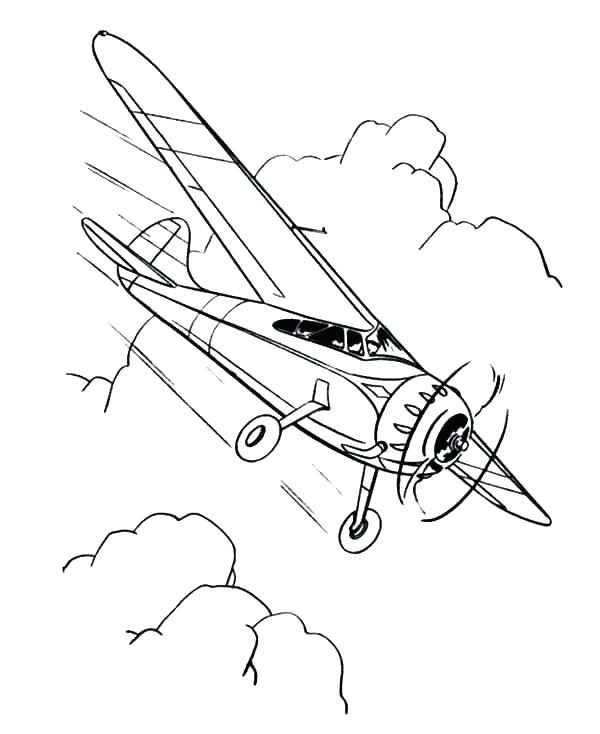 War Plane Coloring Pages at GetColorings.com | Free printable colorings ...