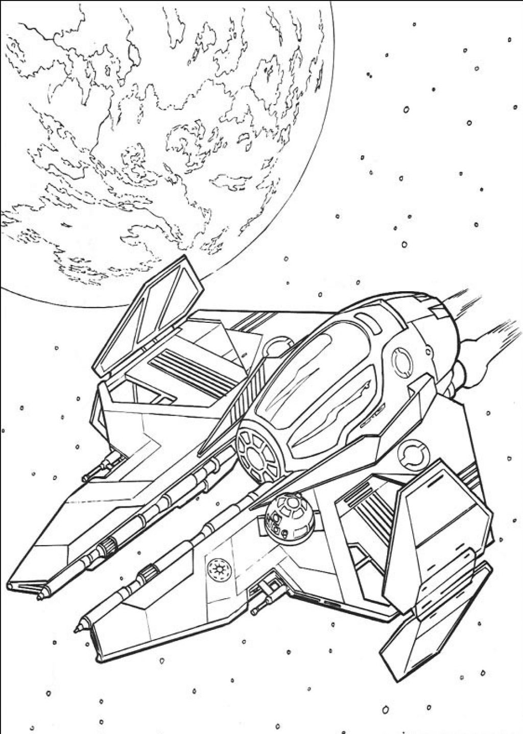 1024x1437 Coloring Pages Of Star Wars Ship 5 Coloring Sheet Star Wars