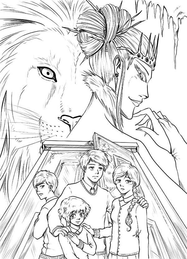 600x831 Narnia Coloring Pages To Download And Print For Free