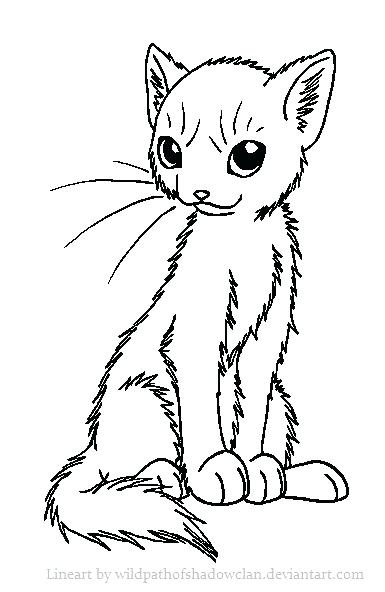 385x592 Warrior Cat Coloring Pages Fascinating Warrior Cats Coloring Pages