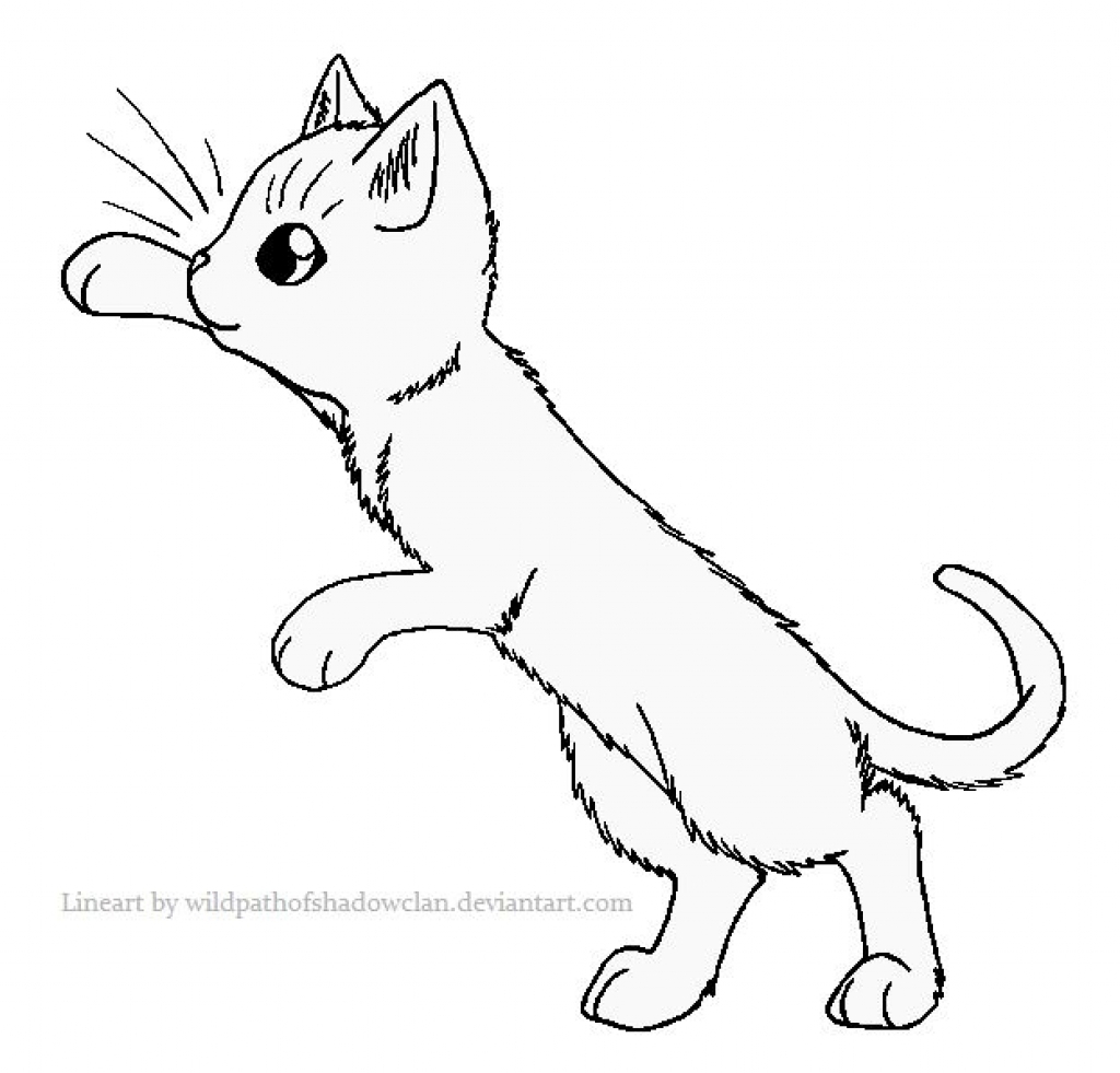 Warrior Cat Coloring Pages 1024x981 Warrior Cat Coloring Pages