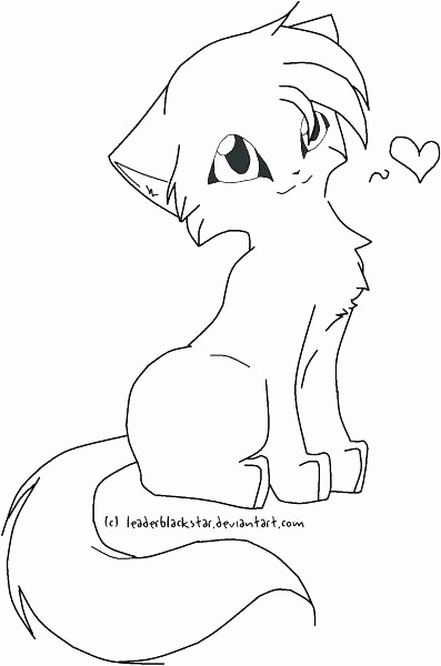 397x600 Warrior Cat Coloring Pages Collection Excellent Warrior Cat