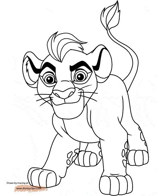 Warthog Coloring Page