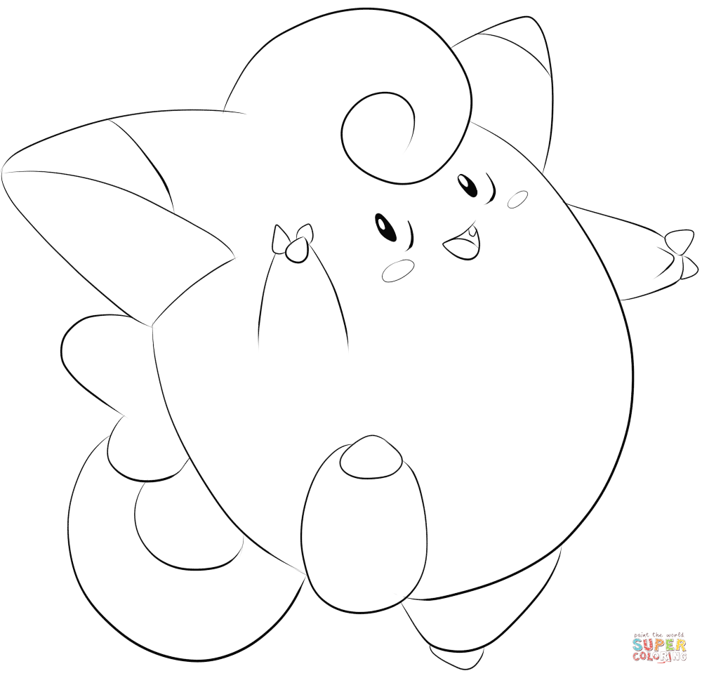 1000x966 It S Here Wigglytuff Coloring Pages Monumental