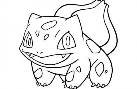 469x304 Pokemon Coloring Pages Bulbasaur