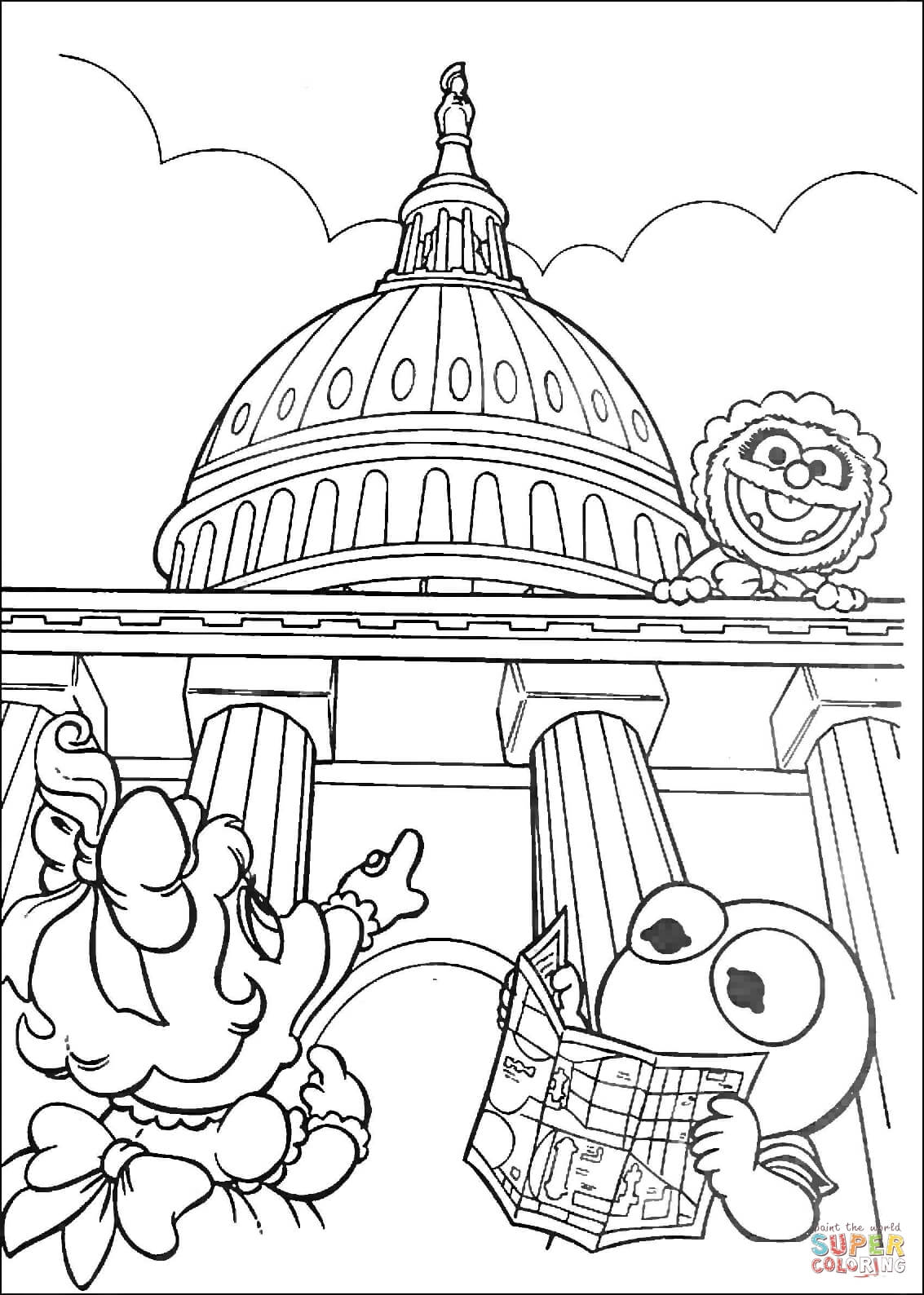 1133x1588 Washington Dc Coloring Pages