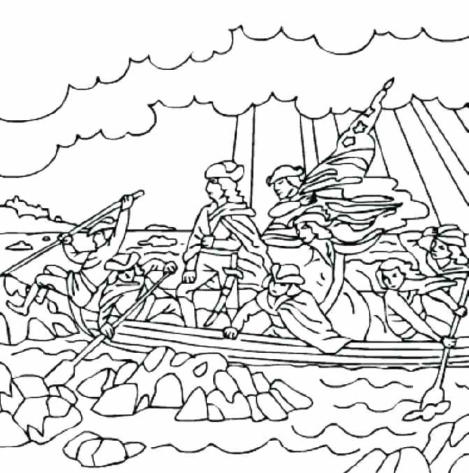 671x677 Washington Coloring Pages