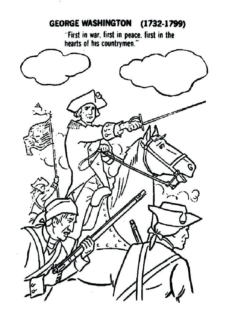 George Washington Coloring Pages General Coloring Page 750x1000 George Washington Coloring Pages General Coloring Page