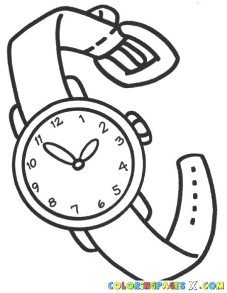450x582 Watch Coloring Page New Coloring Page Watch Coloring Pages Free