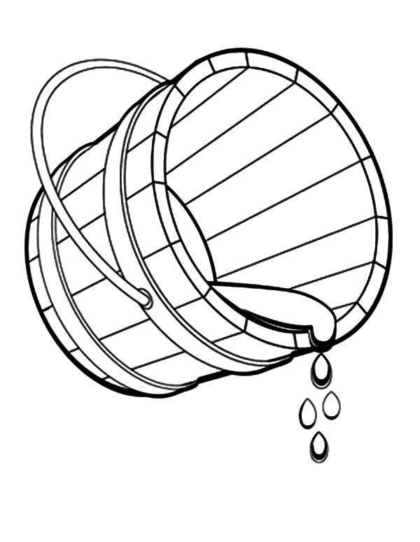Bucket Spilling Water Coloring Pages Best Place To Color 600x775 Bucket Spilling Water Coloring Pages Best Place To Color