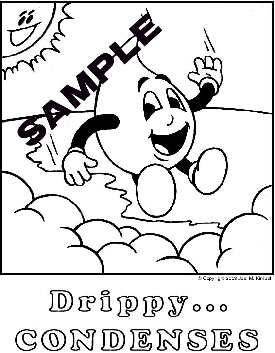 566x725 Drippy The Raindrops Free Water Cycle Fun Trial Site