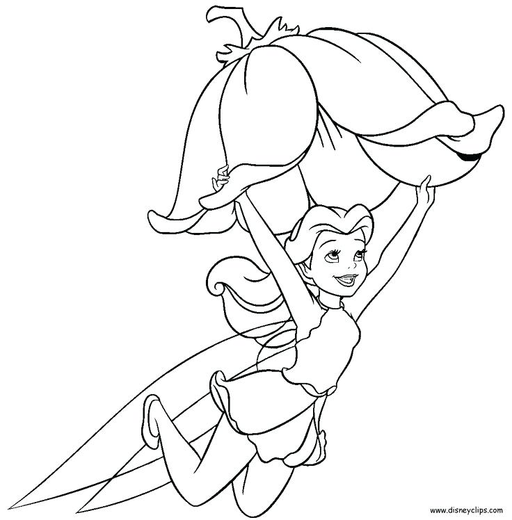 736x748 Tinker Bell Coloring Page Coloring Pages Preschool In Pretty Page