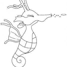 Water Pokemon Coloring Pages Horsea Pokemon Horsea Coloring 268x268 Water Pokemon Coloring Pages Horsea Pokemon Horsea Coloring