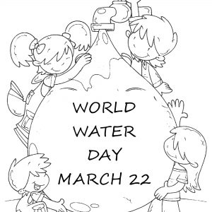 300x300 Coloring Pages On Water Conservation Best Of Save Water Save