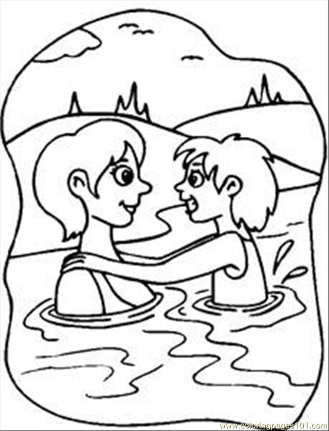 650x851 Water Swim Rdax 65 Coloring Page