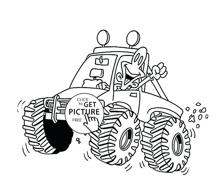 736x630 Transportation Coloring Page Monster Truck Coloring Book Funny