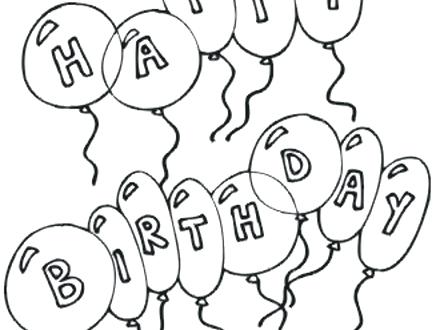 Happy Birthday Card Printable Coloring Pages Free Printable Happy 440x330 Happy Birthday Card Printable Coloring Pages Free Printable Happy