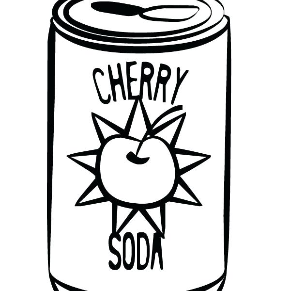 630x600 Watering Can Coloring Page Can Coloring Page Printable Cherry Soda