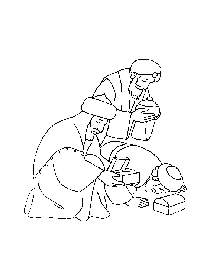 820x1060 Free Coloring Pages Of The Three Wise Men