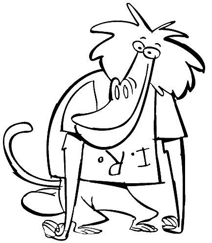 433x496 I Am A Weasel Coloring Pages Coloring Pages