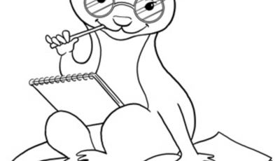 400x230 New Free Baby Animal Coloring Pages Collection Printable