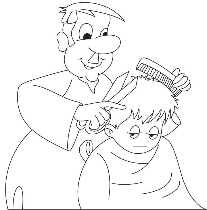 720x730 Coloring Pages Of Community Helpers Veterinarian Checking