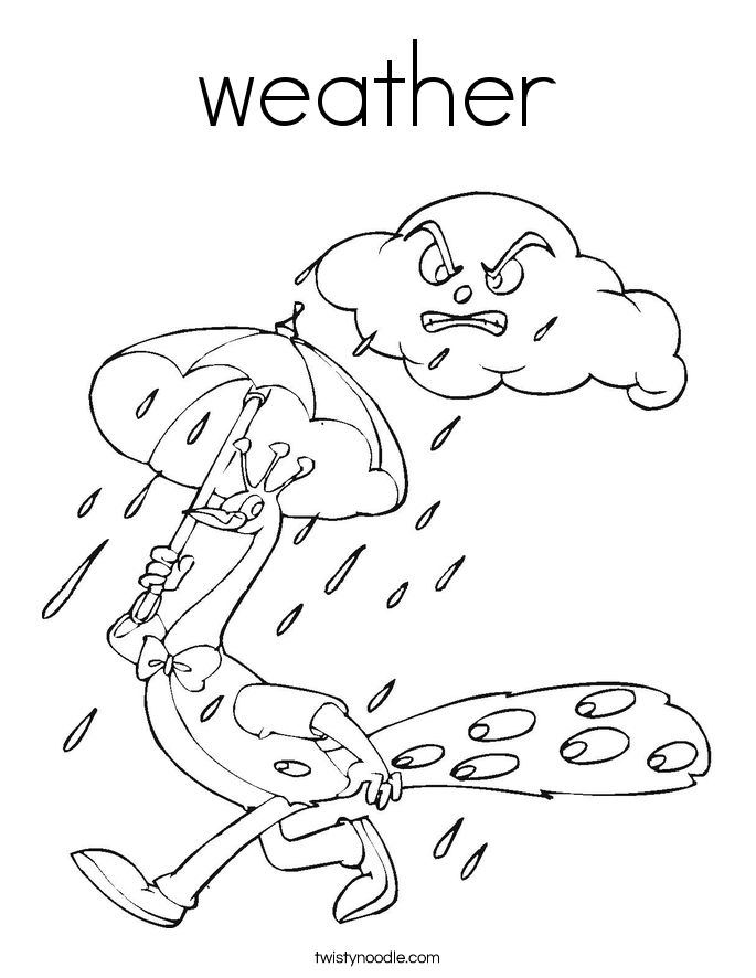 Weather Coloring Pages 685x886 Weather Coloring Pages