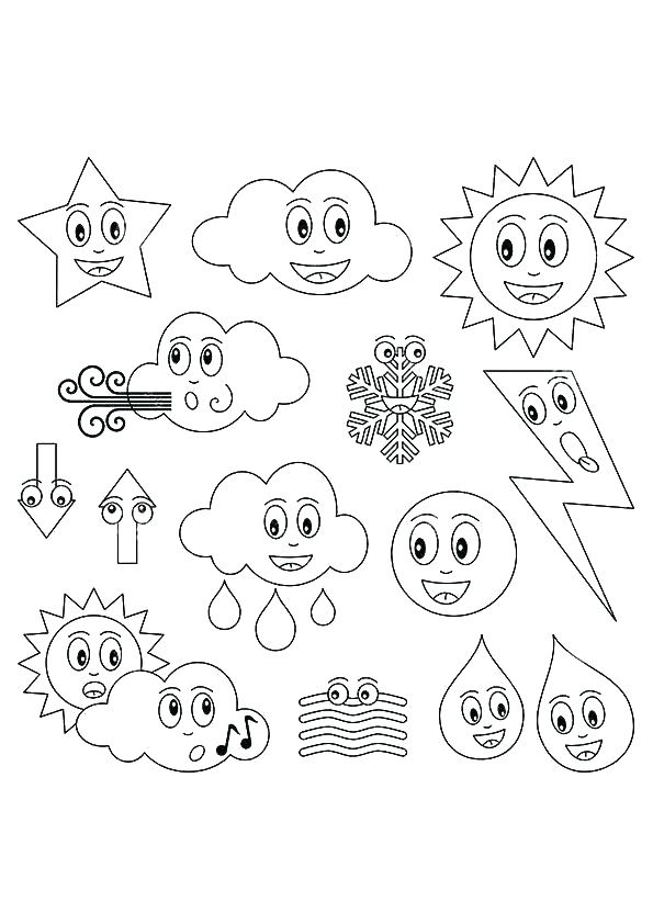 Weather Coloring Pages Weather Coloring Pages A Severe Weather 595x842 Weather Coloring Pages Weather Coloring Pages A Severe Weather