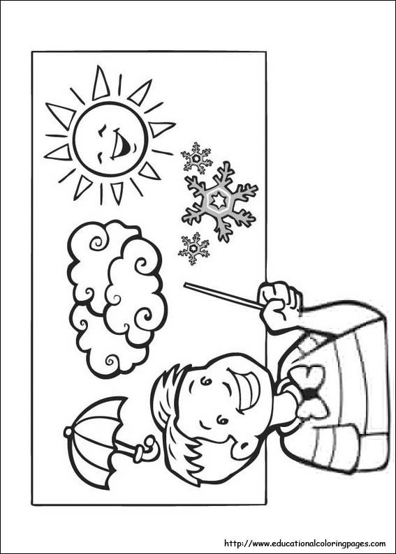 Weather Coloring Pages Free For Kids 567x794 Weather Coloring Pages Free For Kids
