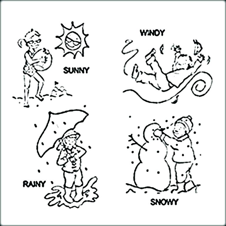Cold Weather Coloring Pages 768x768 Cold Weather Coloring Pages