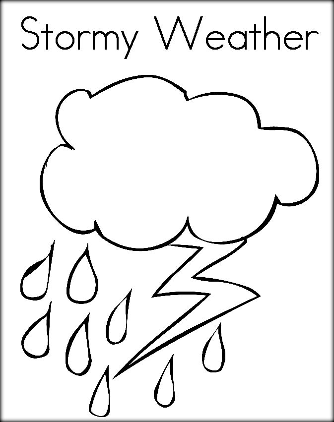 673x851 Weather Coloring Pages