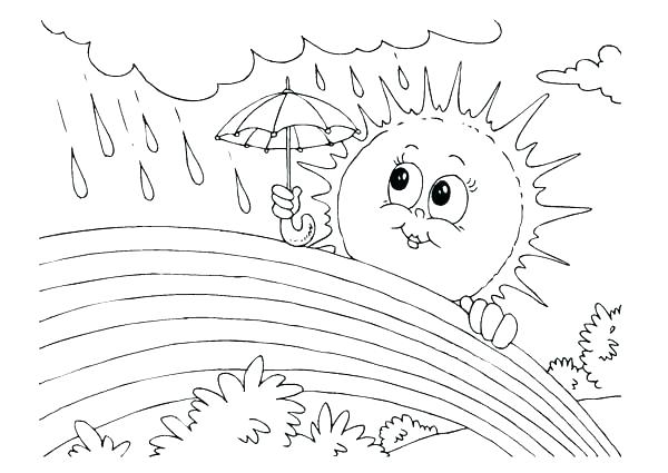 600x425 Weather Coloring Pages Monumental Weather Coloring Sheets