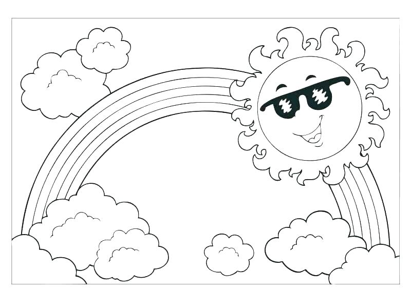 800x600 Weather Coloring Pages
