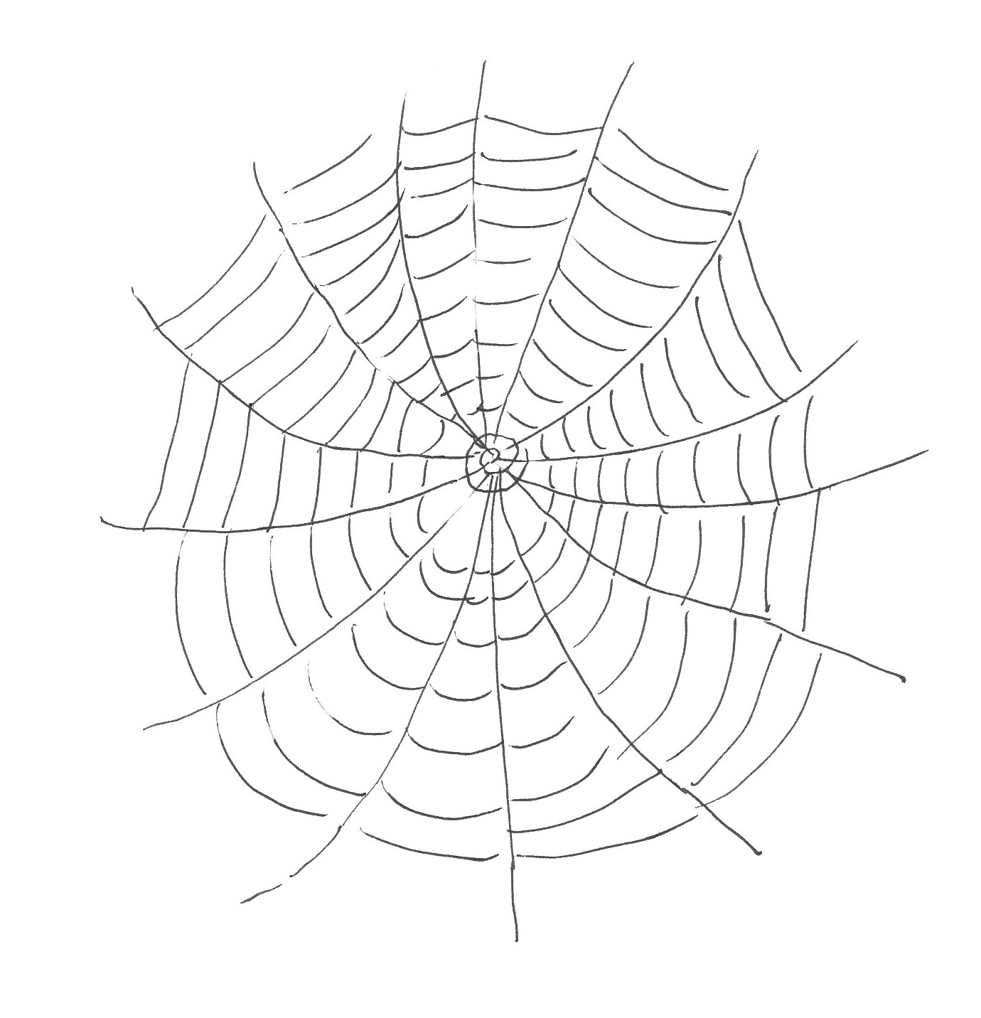1380x1432 Free Printable Spider Web Coloring Pages For Kids