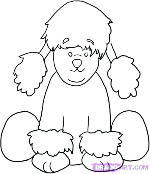 Webkinz Coloring Pages Coloring Pages How To Draw A Black Poodle 504x586 Webkinz Coloring Pages Coloring Pages How To Draw A Black Poodle