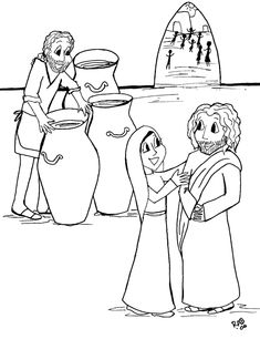 235x306 Jesus Changes Water Into Wine