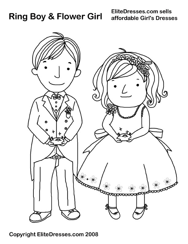 Wedding Coloring Pages That Are Free And Printable 612x792 Wedding Coloring Pages That Are Free And Printable