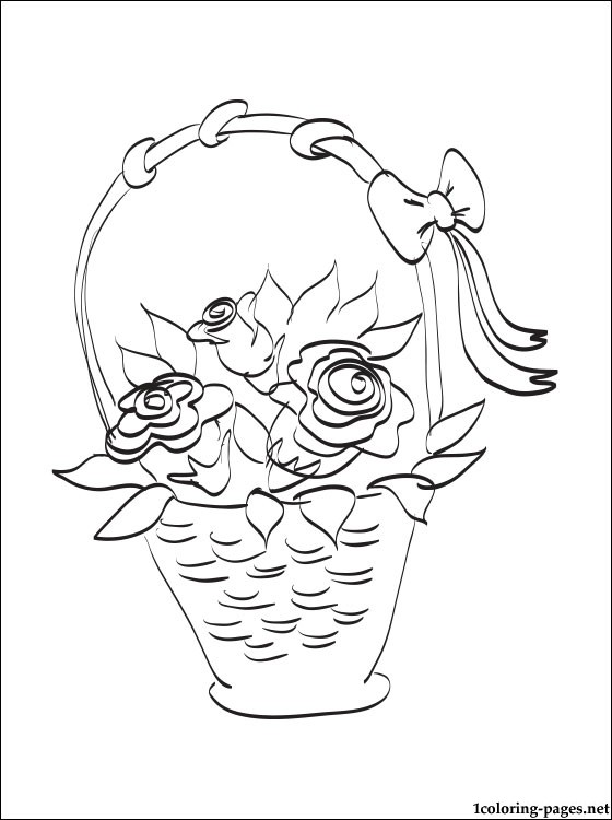 Wedding Flowers Coloring Pages at GetColorings.com | Free printable ...