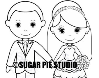 340x270 Personalized Printable Bride Groom Wedding Party Favor