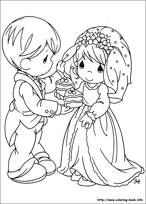 567x794 168 Best Precious Moment Coloring Pages Images