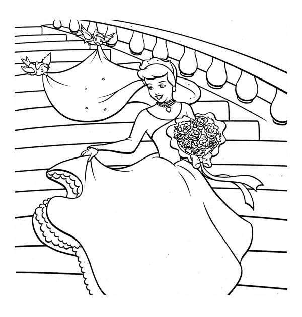 600x630 Charming Decoration Cinderella Coloring Pages Page 2 Nj S Party