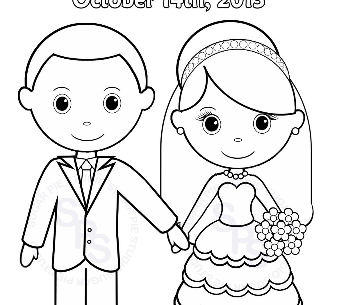 Free Wedding Coloring Pages To Print Wonderful Activity 1159x1050 Free Wedding Coloring Pages To Print Wonderful Activity