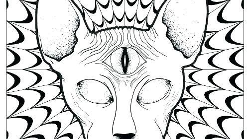 500x280 Trippy Coloring Pages Psychedelic Coloring Pages Psychedelic