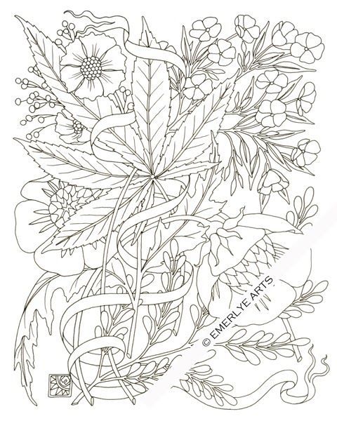 Weed Coloring Pages at GetColorings.com | Free printable colorings ...