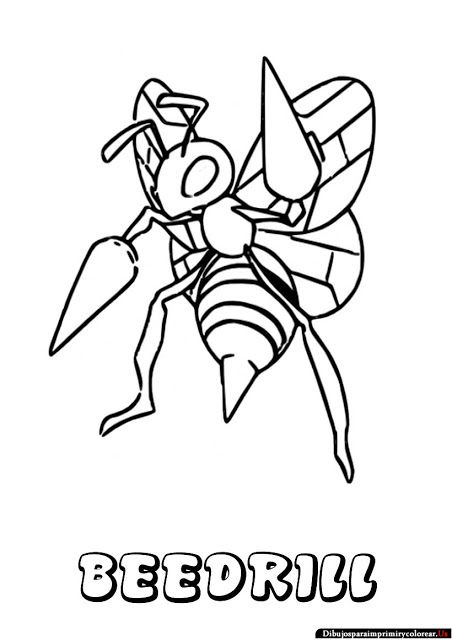452x640 The Best Pokemon Coloring Pages Beedrill Image Collections