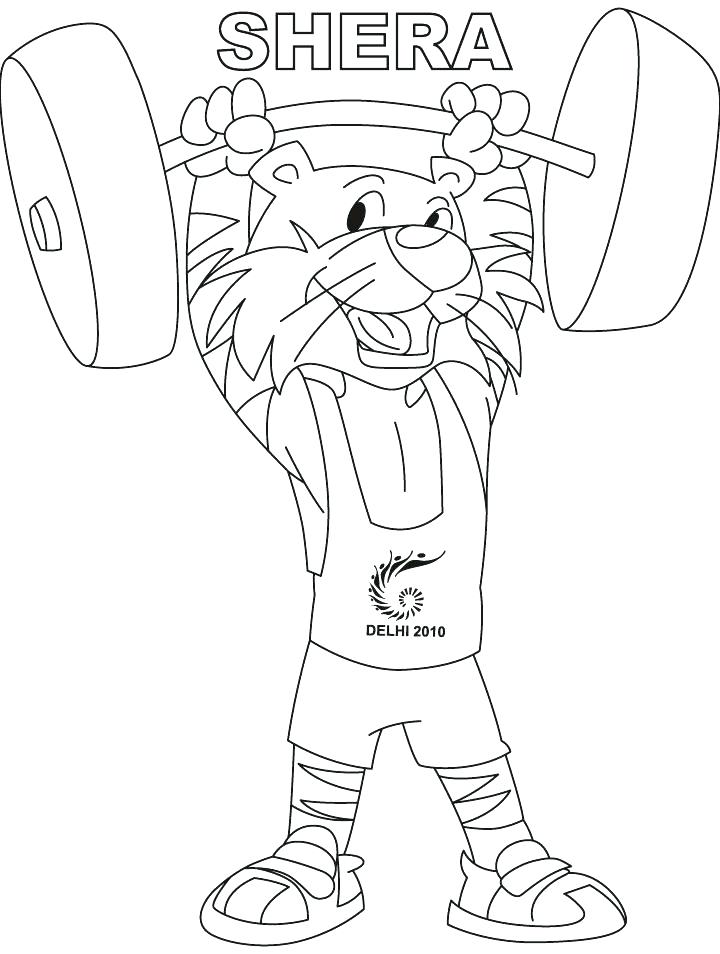 720x954 She Ra Coloring Pages Lovely Print Weightlifting Page Download