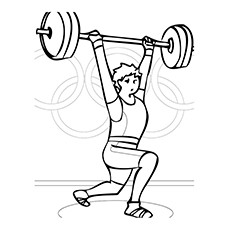 230x230 20 Best Olympic Coloring Pages For Toddlers
