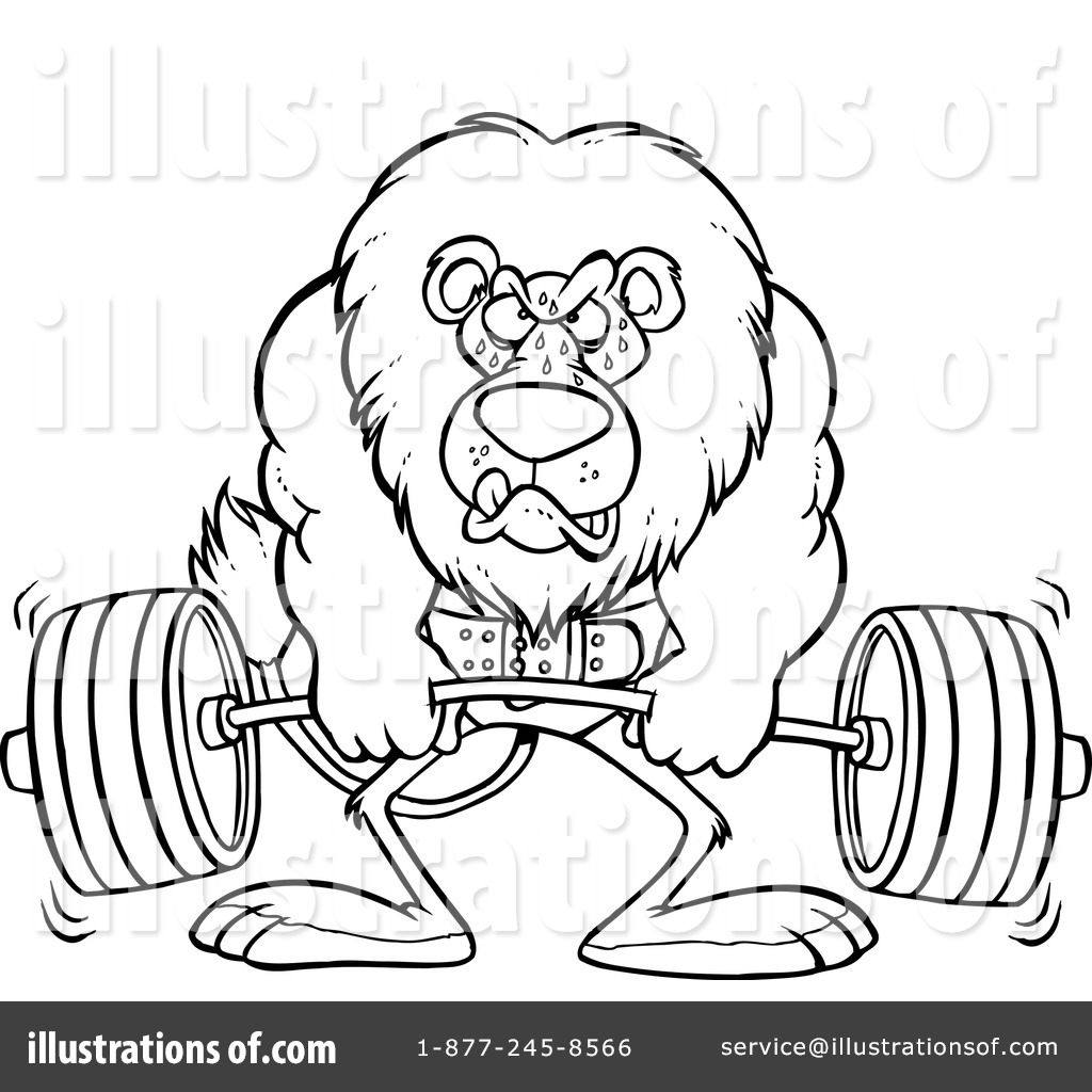 1024x1024 Weightlifting Clipart