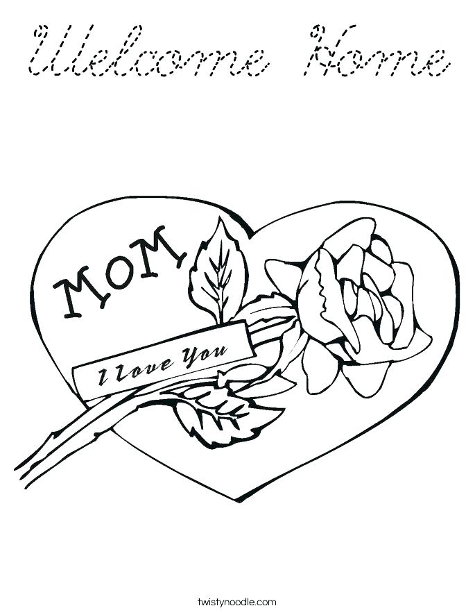 Welcome Coloring Pages at GetColorings.com | Free printable colorings